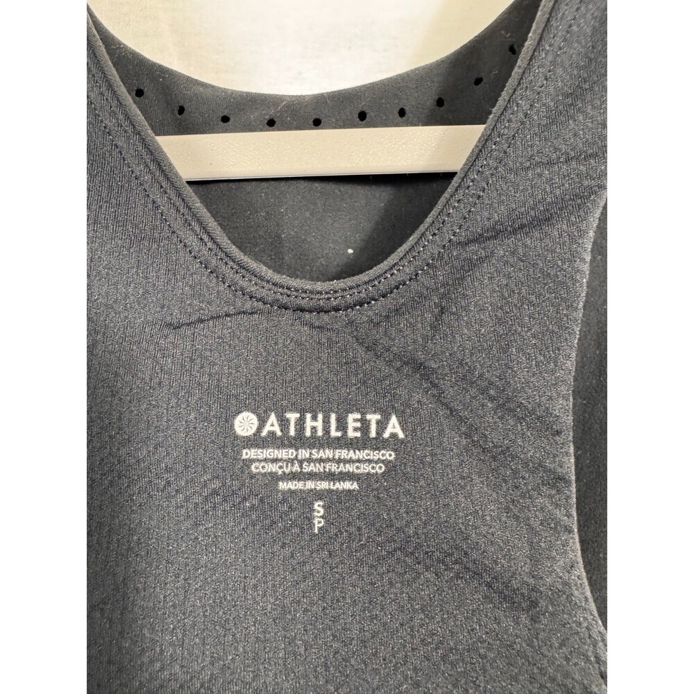 Athleta Sports Bra Crop Top Bra Bralette, High neck, Small, Excellent - Picture 4 of 5